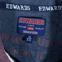 Load image into Gallery viewer, Vintage Edwards Heavies Multi Striped Cotton Short Sleeve Shirt