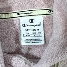 Load image into Gallery viewer, CHAMPION Embroidered Big Spellout Panel Fleece Pullover Hoodie