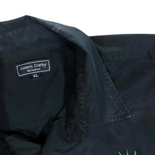 Load image into Gallery viewer, James Darby Nottingham Embroidered Traditional Dragon Black Short Sleeve Shirt
