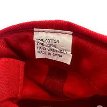 Load image into Gallery viewer, Early 00’s VIRGIN ATLANTIC Embroidered Logo Spellout Suede Peak Baseball Cap