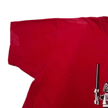 Load image into Gallery viewer, LEGO STAR WARS (2008) "Your Powers Are Weak Old Man" Vader Video Game Promo Graphic T-Shirt