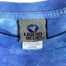 Load image into Gallery viewer, Vintage LIQUID BLUE (2002) Native American Graphic Blue Tie Dye T-Shirt