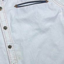 Load image into Gallery viewer, Early 00's Atlas For Men Cowboy Western Embroidered White Cotton Long Sleeve Shirt