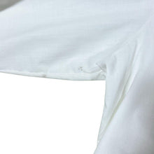 Load image into Gallery viewer, Cowboy Western Punk Style Popper Button Panel Zip White Long Sleeve Shirt