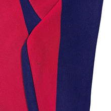 Load image into Gallery viewer, Vintage Polo Ralph Lauren Made In USA Navy Red Colour Block Long Sleeve Polo Shirt