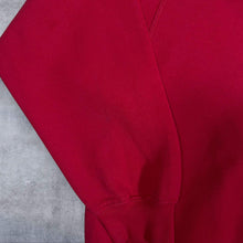 Load image into Gallery viewer, CVU Sailing Team Spellout Graphic Red 1/4 Zip Pullover Sweatshirt