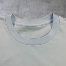 Load image into Gallery viewer, Moto X (2006) Motocross Cartoon Biker Spellout Graphic Blue T-Shirt