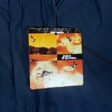 Load image into Gallery viewer, NO FEAR Classic Navy Blue Outdoor Hiking Windbreaker Utility Track Pants Trousers