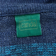 Load image into Gallery viewer, Vintage 90's C&A Classic Grandad Patterned Acrylic Cotton Knit Collared Sweater Jumper