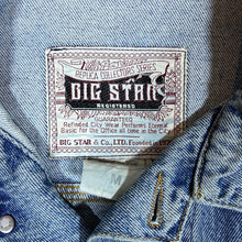 Load image into Gallery viewer, Vintage BIG STAR & CO. Classic Blue Denim Trucker Jacket