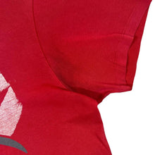 Load image into Gallery viewer, QUIKSILVER Classic Logo Spellout Surfer Skater Graphic Red T-Shirt