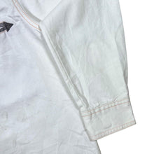 Load image into Gallery viewer, Early 00's Atlas For Men Cowboy Western White Grey Long Sleeve Cotton Shirt