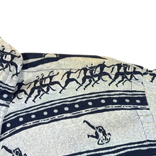 Load image into Gallery viewer, Vintage GAUCHO COMPANY Patterned Striped Long Sleeve Flannel Shirt