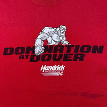 Load image into Gallery viewer, Hendrick Motorsports "Domination At Dover" Nascar Racing Graphic Red T-Shirt