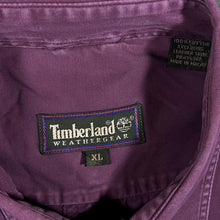 Load image into Gallery viewer, Vintage Timberland Weathergear Classic Maroon Burgundy Cotton Long Sleeve Shirt