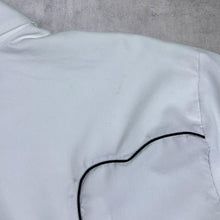 Load image into Gallery viewer, Vintage Rangers Original Cowboy Western White Popper Long Sleeve Shirt