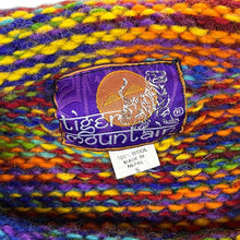Load image into Gallery viewer, Made In Nepal Hippy Rainbow Wool Knit Sweater Jumper