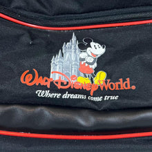 Load image into Gallery viewer, Early 00's WALT DISNEY WORLD Souvenir Graphic Holdall Duffle Pull Along Luggage Bag