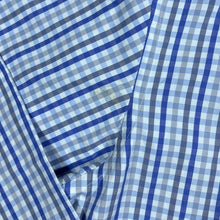 Load image into Gallery viewer, GANT Egyptian Cotton Regular Fit Blue White Grey Check Long Sleeve Shirt