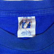 Load image into Gallery viewer, Vintage 90's Logo 7 NBA MINNESOTA TIMBERWOLVES Basketball Graphic Blue T-Shirt