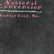 Load image into Gallery viewer, Vintage 90's Lee F.F.A. NATIONAL CONVENTION "Kansas City, Mo" Souvenir Spellout Graphic T-Shirt