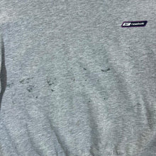 Load image into Gallery viewer, Vintage REEBOK Classic Embroidered Mini Logo Grey Crewneck Sweatshirt