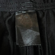 Load image into Gallery viewer, ADIDAS Classic Mini Logo Three Stripe Black Open Leg Tracksuit Bottoms