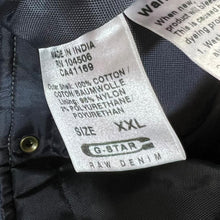 Load image into Gallery viewer, G-STAR Raw USA Denim Subtle Striped Heavy Blue Denim Button Chore Jacket