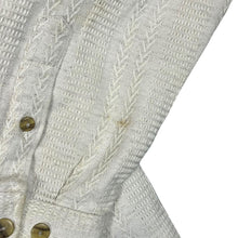 Load image into Gallery viewer, Vintage 90's TOM TAILOR "Basic Clothes" Cream Patterned Long Sleeve Flannel Shirt