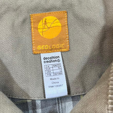 Load image into Gallery viewer, GEOLOGIC Decathlon Creation Corduroy Cord Collared Heavy Canvas Utility Outdoor Hiking Jacket
