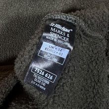 Load image into Gallery viewer, Vintage ST MICHAEL Marks & Spencer Classic Brown Sherpa Zip Fleece Hoodie