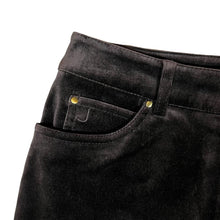 Load image into Gallery viewer, JAEGER Classic Brown Moleskin Effect Straight Leg Trousers