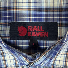 Load image into Gallery viewer, FJALLRAVEN Classic Pocket Logo Plaid Check Short Sleeve Cotton Shirt
