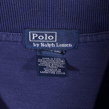 Load image into Gallery viewer, Polo Ralph Lauren Embroidered Big Pony Logo Navy Blue Long Sleeve Polo Shirt