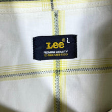 Load image into Gallery viewer, Lee Cowboy Western Style Embroidered Plaid Check Short Sleeve Popper Shirt