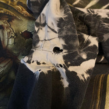Load image into Gallery viewer, Early 00’s Survivors Gothic Fantasy Skull Graphic Bleach Tie Dye Effect T-Shirt