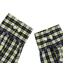 Load image into Gallery viewer, PAUL SMITH Black Yellow Plaid Check Cotton Long Sleeve Shirt