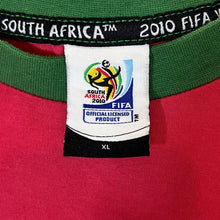 Load image into Gallery viewer, FIFA World Cup South Africa 2010 "PORTUGAL MY TEAM" Football Graphic Ringer T-Shirt