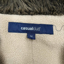 Load image into Gallery viewer, CASUAL CLUB Classic Faux Fur Trimmed Fleece Lined Corduroy Cord Trucker Jacket