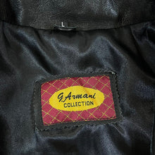 Load image into Gallery viewer, Vintage 90's Genuine Real Black Leather Mid Length Jacket