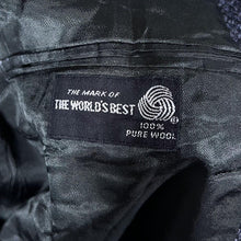 Load image into Gallery viewer, Vintage 80's Ross & Cromarty Blue Grey Herringbone Sports Jacket Blazer