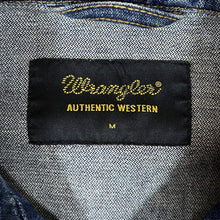Load image into Gallery viewer, WRANGLER Authentic Western Classic Blue Denim Trucker Jean Jacket