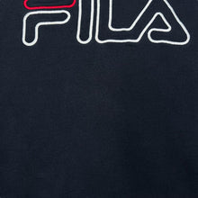 Load image into Gallery viewer, Vintage FILA Classic Embroidered Big Logo Spellout Pullover Hoodie