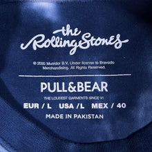 Load image into Gallery viewer, Pull & Bear The Rolling Stones "North American Tour 1981" Blue Tie Dye Rock Band T-Shirt