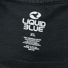 Load image into Gallery viewer, Liquid Blue (2009) AC/DC "Black Ice" Graphic Spellout Hard Rock Music Band T-Shirt