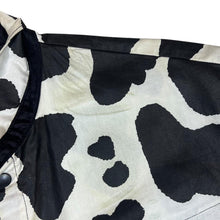 Load image into Gallery viewer, Cow Print Patterned Popper Button Cowboy Western Long Sleeve Shirt
