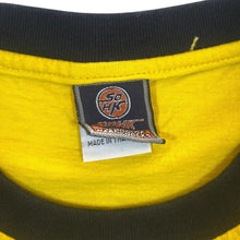 Load image into Gallery viewer, Early 00's SOHK School Of Hard Knocks y2k Hip Hop Graphic Yellow T-Shirt
