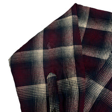 Load image into Gallery viewer, Early 00's WOLVERINE Lumberjack Plaid Check Fleece Lined Lightly Padded Flannel Over Shirt