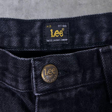 Load image into Gallery viewer, Lee Jeans "Brooklyn Comfort" Classic Black Straight Leg Denim Jeans