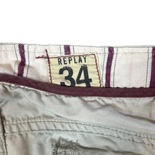 Load image into Gallery viewer, Early 00's REPLAY Cream Beige Y2K Straight Leg Cotton Chino Trousers